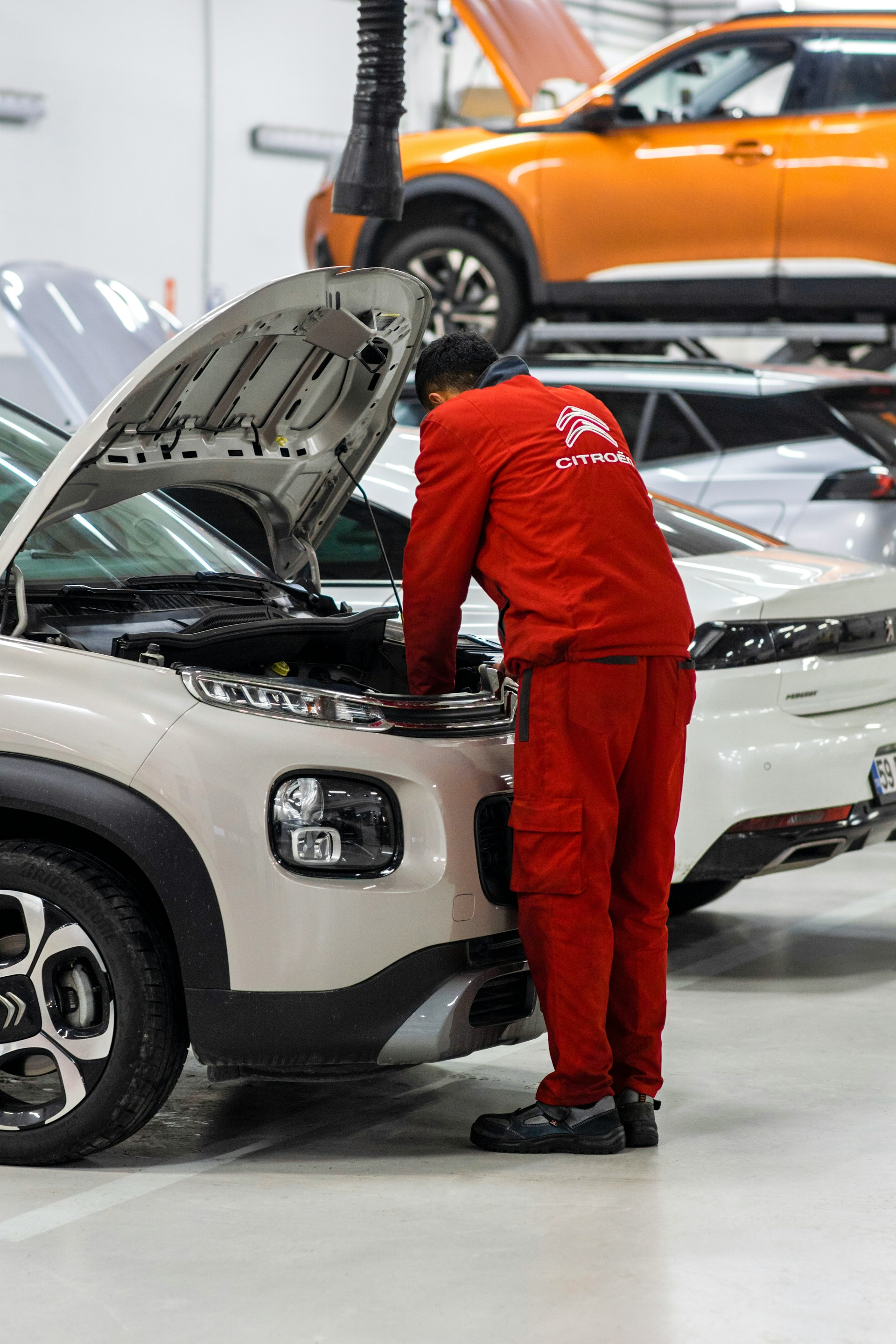 Car servicing